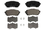 BRECK 25725 00 701 00 / brake pad set front (with accessories), fits: mazda 6, 6/combi 2.0/2.2d/2.5 08.12-