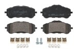 BRECK 25895 00 701 00 / brake pad set front (with brake caliper guide bolts, with damping pad), fits: citroen berlingo, berlingo/minivan, opel astra l, combo e tour / life, combo/minivan 1.2-electric 09.13-