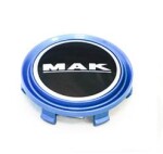 MAK velje ilukilp 8010002538 C033 55mm Black/Blue (Equivalent to BMW OE Cap)