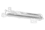 lamp do jazdy dziennej R sobib: RENAULT ESPACE V 02.15-