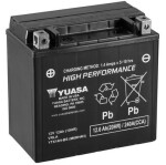 aku AGM/Hooldusvaba/käivitusaku YUASA 12V 12Ah 240A +- 150x87x145mm Kuivlaetud elektrolüüdiga APRILIA ETV, ETX, NA, RSV, SL, SMV, SRV; BENELLI ADIVA; BMW C, F, K, R 25-1500 1972-