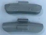 STD ZN60UN knock-on balancing weights 50gr. universal 50pcs./pakk.