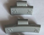 ALU ZN60UN knock-on balancing weights 20gr. universal 100tk./pakk.