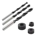 Tüüblipuurid sügavuspiirajaga komplekt 3 osa 6-8-10mm
