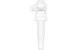 OE HYUNDAI 2730103AA0 / ignition coil fits: hyundai i30, kia ceed, proceed, xceed 1.4 11.16-