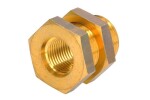SIRIT 27533 / tekalan connections adapter/reduction/partition, m18x1.5 external, m12x1.5 internal, metal, quantity per package: 1pc (with nut)
