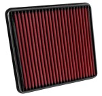 AEM AEM-28-20387 / sport air filter, outer length: 324mm, outer width: 305mm, height: 38mm, shape: panel, fits: lexus lx, toyota land cruiser 200, tundra 4.5d/5.7 11.06-, (dry filter, mzeu35k)
