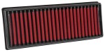 AEM AEM-28-20945 / sport air filter, outer length: 322mm, outer width: 129mm, height: 38mm, shape: panel, fits: audi a4 allroad b8, a4 allroad b9, a4 b6, a4 b7, a4 b8 1.8-3.0 07.02-, (dry filter, mzeu35k)