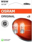 W5W 5W OSRAM BLISTER 2 TK