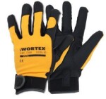 WORTEX SupraCoat sünteetilised töökindad takjakinnitusega L/9