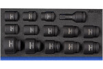 Löökpadrunid 3/4" 19-46 mm, 14-osa