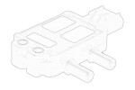 OE CUMMINS 287196000 / fuel pressure sensor fits: cummins