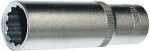3/8" pikk padrun 18mm 12-kant triumf