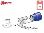 Lapikklemmid, tap, 6,3mm