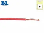 Autojuhe 2.5mm² 10m punane, riputatav rull: 10m