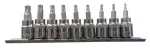 Turva TORX (5 nukiga) komplekt 3/8" TS10-TS50