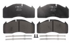 LUMAG 29125 00 901 00 / brake pad set front/rear meritor d-duco fits: volvo fh12, fh16, fm9 d12d500-d9b300 09.01-