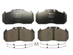 LUMAG 29131 00 901 00 / brake pad set front meritor d-elsa 2 fits: man tga, rvi magnum d0836lf41-dxi13 04.00-