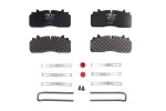 LUMAG 29284 00 914 00 / brake pad set front/rear wabco maxx 19 fits: rvi d, midlum, volvo fl ii, fl iii d5k210-dxi7 05.06-