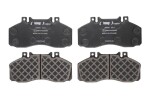 LUMAG 29835 00 902 10 / brake pad set front/rear meritor 2x60 fits: mercedes o 408, t2/ln1, vario, vario (b667, b670, b668), vario (b670), vario (b670, b668, b667) ade364n-om904.964 04.86-