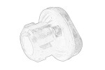OE VW 2K0 953 123 / lamp socket