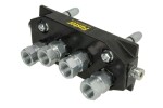 FASTER 2PS06412GMC / hydraulic connection plug, connection size: 3/8inch 1/2inch bspp 40i/min iso stardard: 1179-1