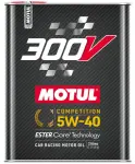 mootoriõli MOTUL 300V COMPETITION SAE 5W40  2L täissünt 