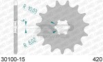 AFA 30100-15 / front drive sprocket, steel