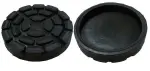 kummipadi autotõstukile diam.129mm, paksus 25mm