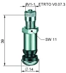METALLVENTIIL 8,3/39MM, 14BAR S/A