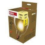 LED-pirn vintage G125 / E27 / 4,5 W (40 W) / 420 lm / soe valge