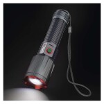 Laetav metallist LED-taskulamp 3000 lm, 5000 mAh