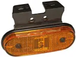 Габаритная фара led желтый с ногой unipoint 1.5m провод 24v