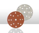 paber abrasiivne ERSTA 542, lihvketas, P120, diameeter: 150mm, värv: pruun, 100tk., arv auku: 15