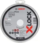Lõikeketas 125x1x22,23mm, Standard INOX, X-LOCK - 10tk