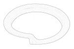 OE BMW 31 33 1 128 523 / coil spring washer front (right/left, upper) fits: bmw 3 (e30), 3 (e36), 5 (e28), 5 (e34), 6 (e24), 7 (e32), x3 (e83), z1, z3 (e36), z4 (e85), z4 (e86), mini (r50, r53), (r56) 10.75-10.16