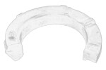 OE BMW 31 33 6 764 372 / coil spring washer front (right/left, lower) fits: bmw 1 (e81), 1 (e87), 3 (e90), 3 (e91), 5 (e60) 06.04-12.12