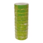 pvc- elektriku teip 19mm/10m kollane/ roheline triibuline isoleer hpx