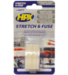 stretch&fuse vulkaniseeruv teip 25mm/3m värvitu hpx