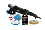 Polishing set Big Foot LHR21ES, oscillation amplitude: 21mm, disc diameter 150mm, rotation adjustment, 2000-4200 rev./min., weight 2,6 kg, rated power 500W, voltage: 230V, in the set: accessories