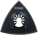 Multitööriista kolmnurkne lihvtald 93mm, velcro