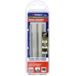 Tivoly karbiidist pikkade rotatsioonifreeside komplekt – 3-osaline, Ø3-4-6mm, L80, laastumurdjatega hambad, lukksepa, TECHNIC seeria