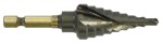 Astmeline puur HSS, Ø4-20 mm. Aste 2 mm. Laastusoon spiraalne. TiAlN katte. Shock-Series kuuskant saba