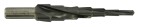 XL Astmeline puur HSS, Ø5-16 mm, Laastusoon spiraalne. TiAlN katte. Tri-Flat