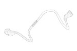 OE VOLVO 32252301 / cooling system rubber hose (air bleeder) fits: volvo c30, c70 ii, s40 i, s40 ii, s80 ii, v50, v70 iii 2.0d 12.02-12.15