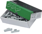 veljetasakaal 55g x50tk., tsink, valuv. plastik (trax) karp 50tk