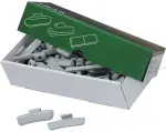 veljetasakaalud 50 x 35g, tsink, valuv. plastik (trax), karp, 100tk
