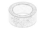 OE BMW 32116777480 / steering rod retaining ring (locking ring) fits: bmw 5 (e60), 5 (e61), 6 (e63), 6 (e64), 7 (e65, e66, e67), x3 (f25), x4 (f26) 1.6-5.0 07.01-03.18