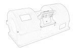 OE JCB 332/C4284 / air blower (with resistor) fits: jcb 1 cx, 2cx, 2cxl, 2cxs, 2cxsl, 2cx-smo, 3cx, 3cx sitemaster, 3cx-2, 3cx-4, 3cxc, 3cxs, 3cxt, 4cx, 4cxc, 5cx