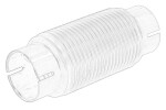 flexible pipe, exhaust system 332/s6663